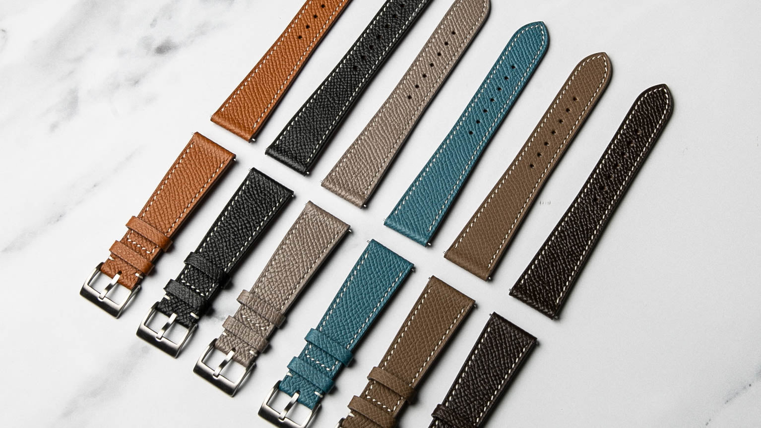 Handmade Premium Epsom Leather Watch Straps by North Straps