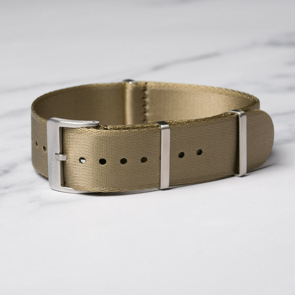 Khaki Premium Nato Watch Strap by North Straps