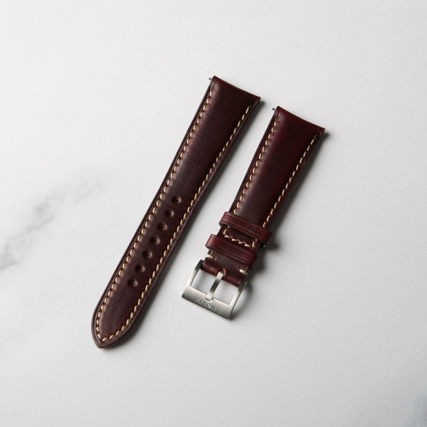 Colour 8 Horween Chromexcel leather watch strap by North Straps