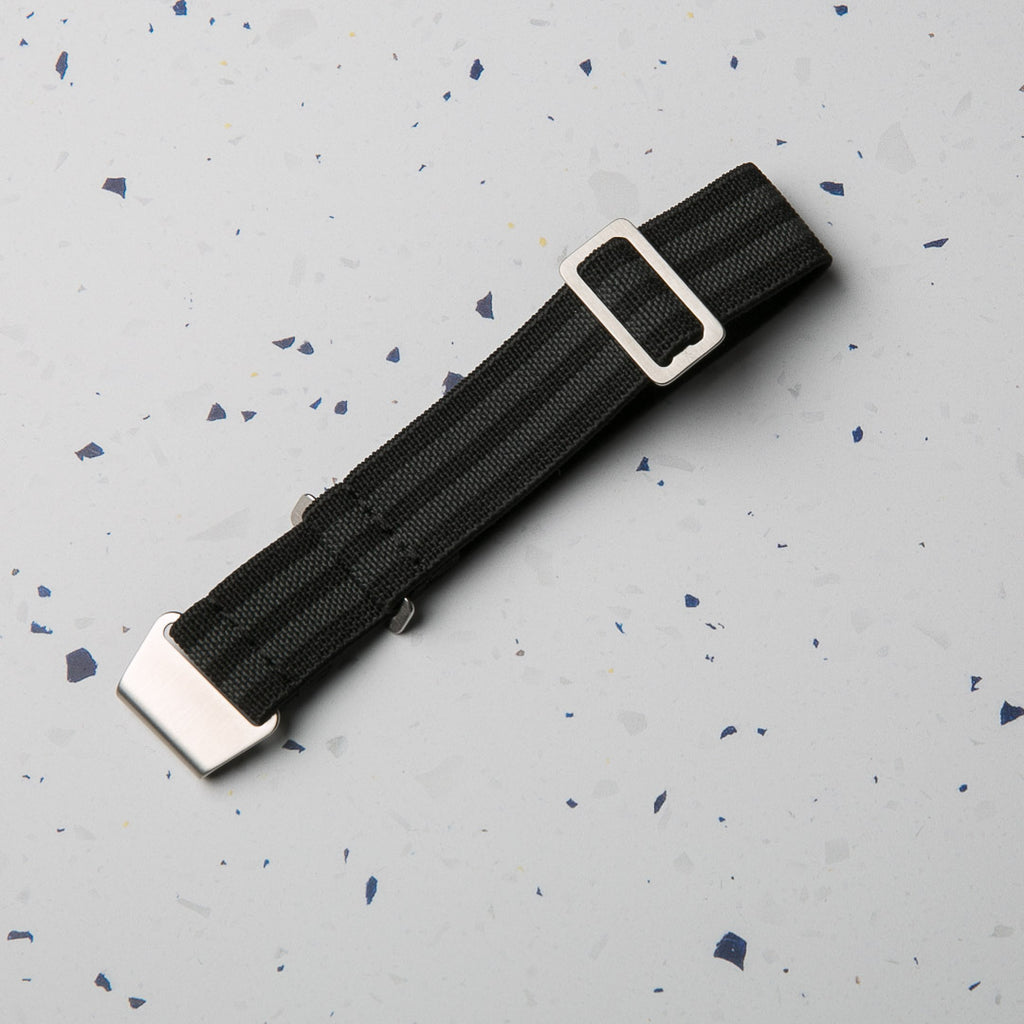 Classic Bond Elastic Para Style watch strap by North Straps