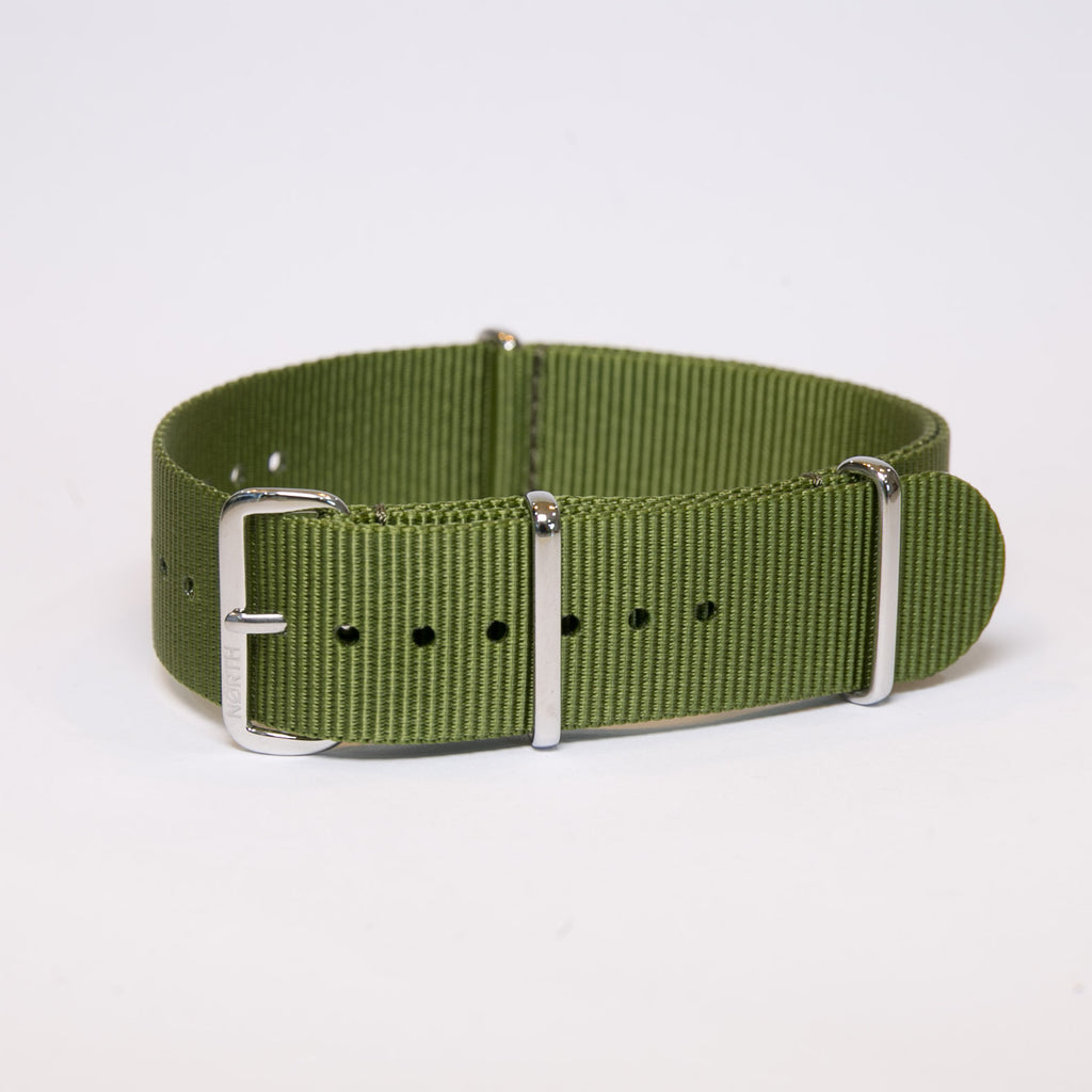 Green Super Military Watch Strap